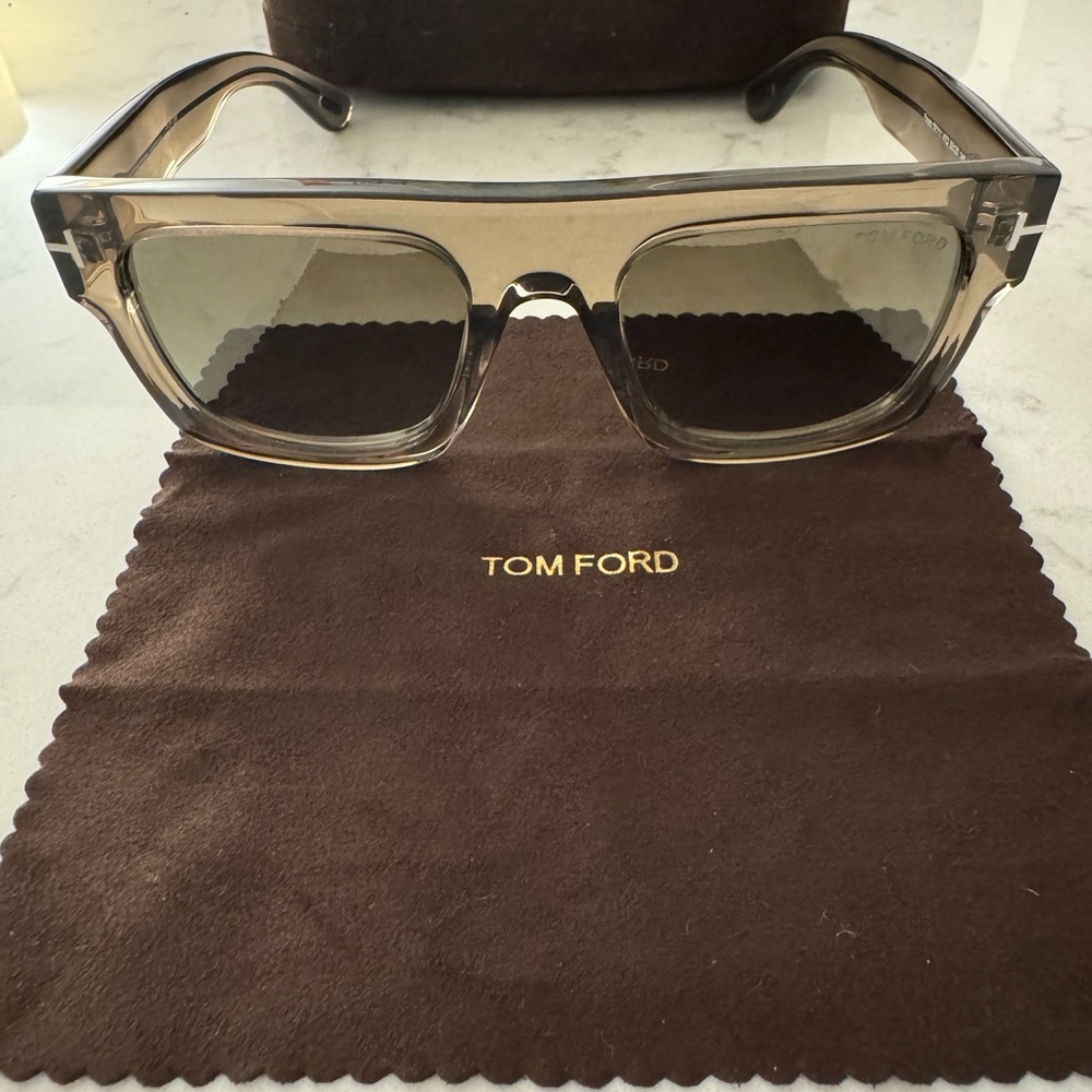 Tom Ford Fausto Brown Sunglasses - Picture 2 of 2
